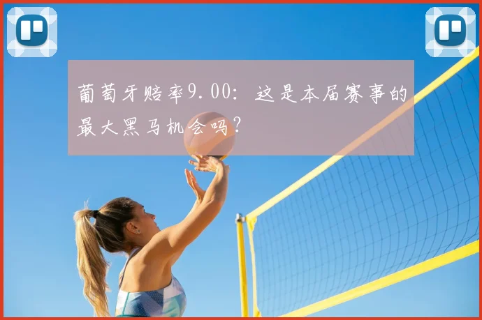 葡萄牙赔率9.00:这是本届赛事的最大黑马机会吗?
